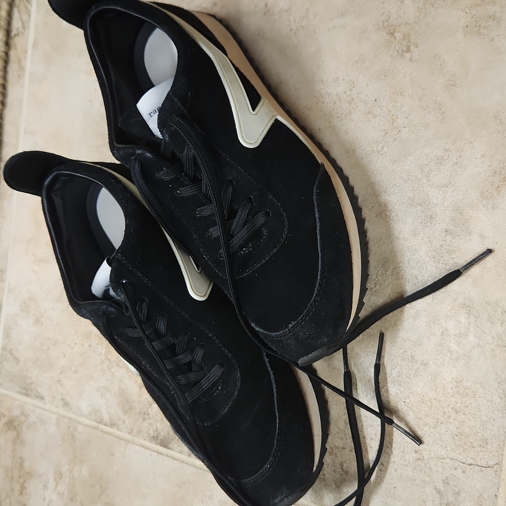 Rag & Bone Black and White Sneakers